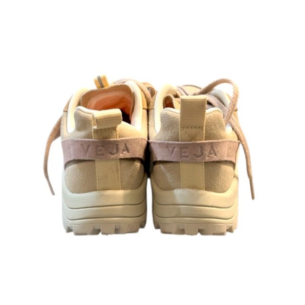 Veja Venturi Sneakers Womens 8 Almond Peach Multicolor Suede Chunky EU 39 - Picture 6 of 9